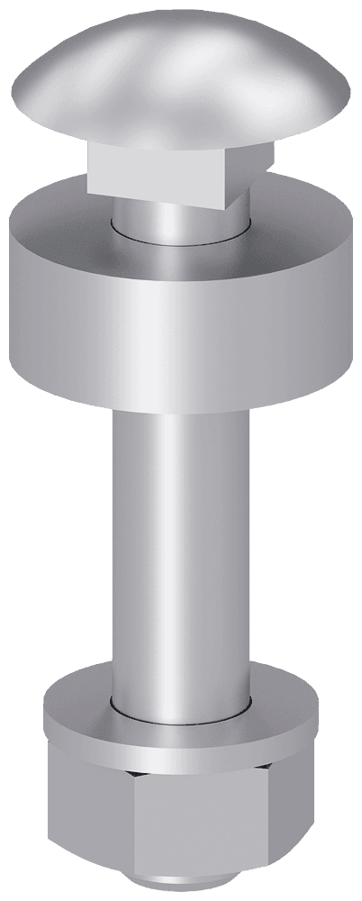 Screw set with roll M10 x 60 by Siemens