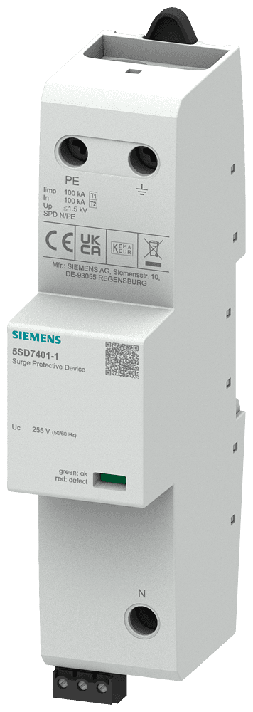N PE lightning arrester by Siemens