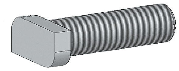 T-head screw M10 x 25 by Siemens