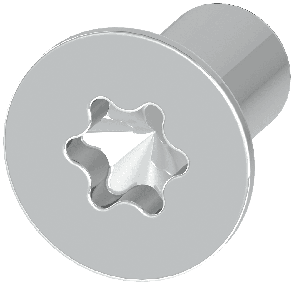 Thread-cutting screw countersunk head by Siemens