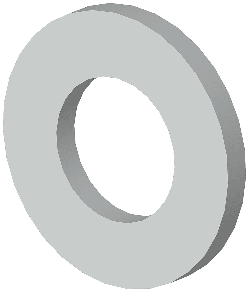 Washer ISO 7089 by Siemens