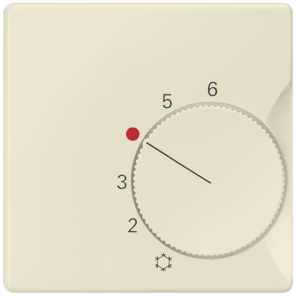 DELTA i-system electrical white Room temperature controller cover Normally-closed contact/change-over contact by Siemens
