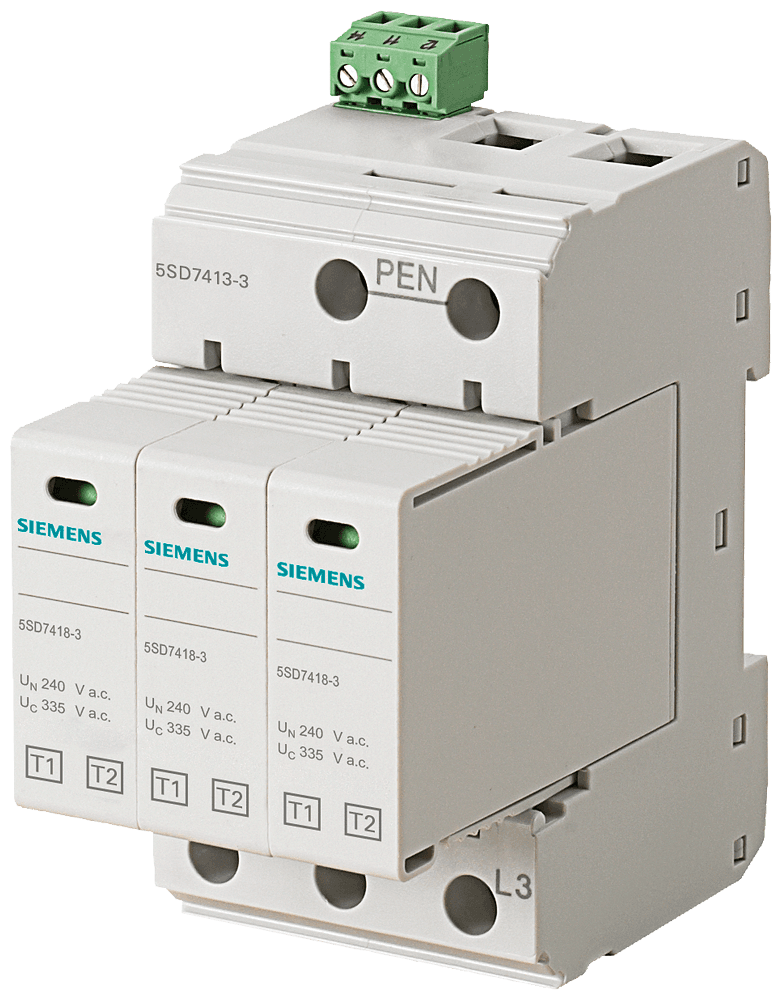 lightning arrester type 1/type 2 by Siemens