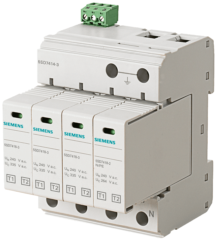 lightning arrester type 1/type 2 by Siemens
