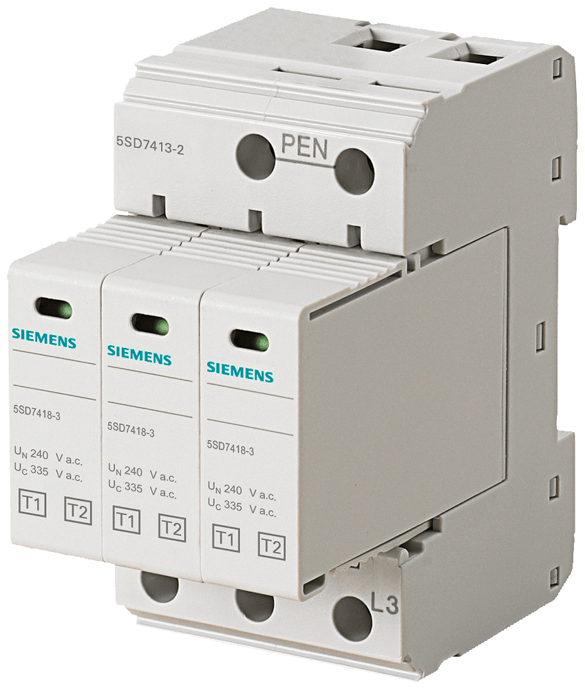 lightning arrester type 1/type 2 by Siemens