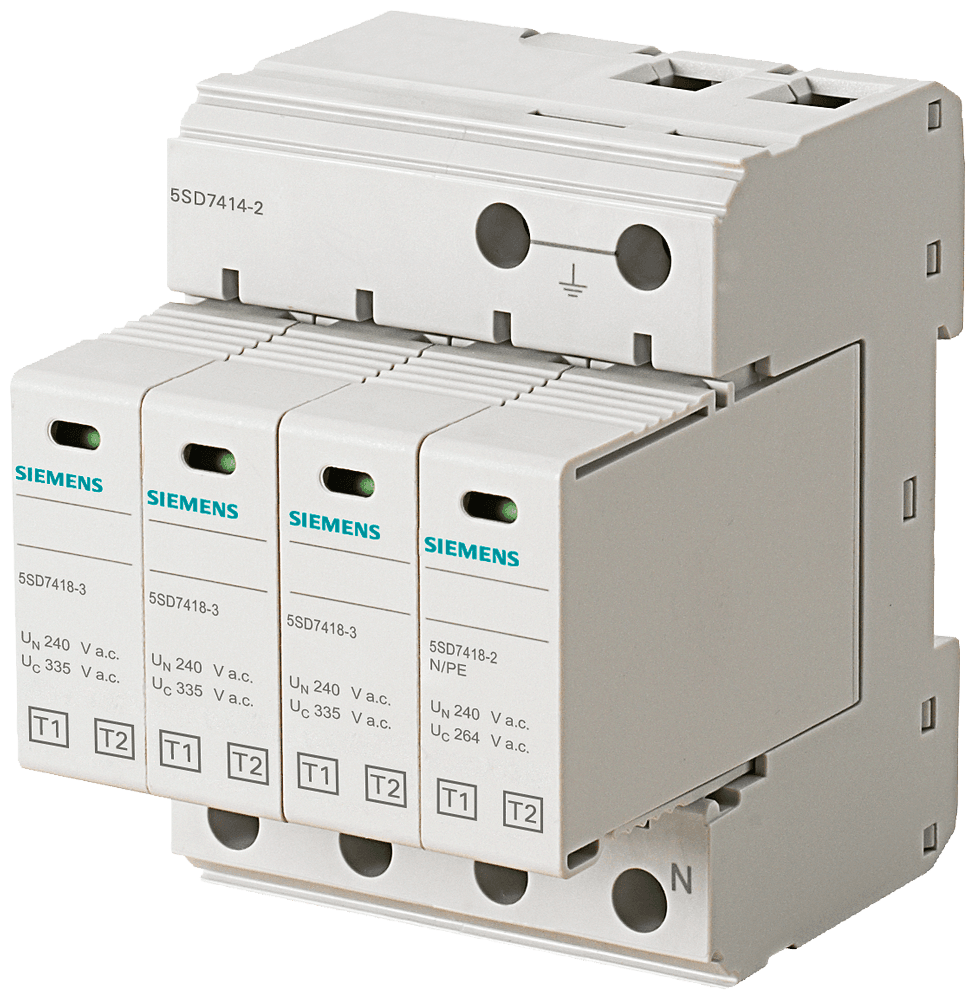 lightning arrester type 1/type 2 by Siemens
